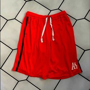 Men’s/Teens Orange/Black Large Aeropostale Shorts